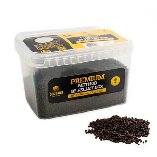 Gyors kiszállítás SBS PREMIUM METHOD ALL IN B2 PELLET BOX (HIDEG VÍZRE) 400 G SQUID & OCTOPUS - SPRING-AUTUMN