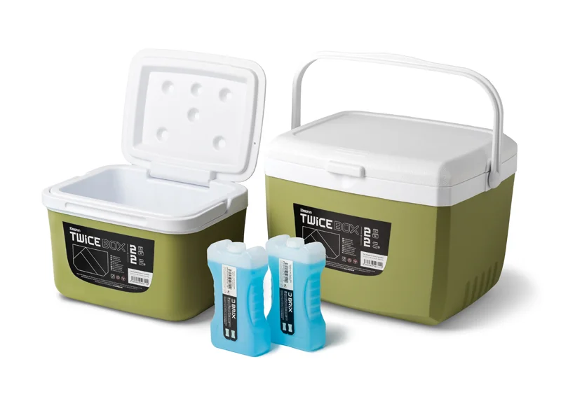 Vedd meg online DELPHIN TWICEBOX 2IN1 HŰTŐLÁDA SZETT 5L +13L / 2X400ML