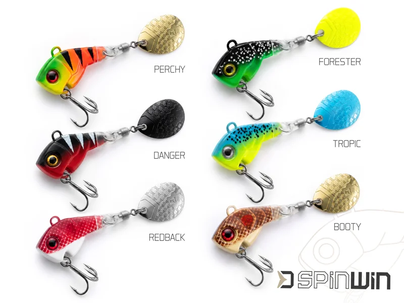 Olcsó DELPHIN SPINWIN TAIL SPINNER MŰCSALI 12G/BOOTY