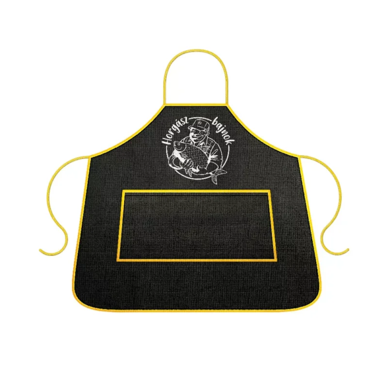 Prémium Energo Team Outdoor Kitchen fekete Horgászbajnok kötény