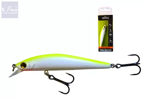 WIZARD SHALLOW SHAD JUNIOR SLOW SINKING WOBBLER 7CM G Árengedmény