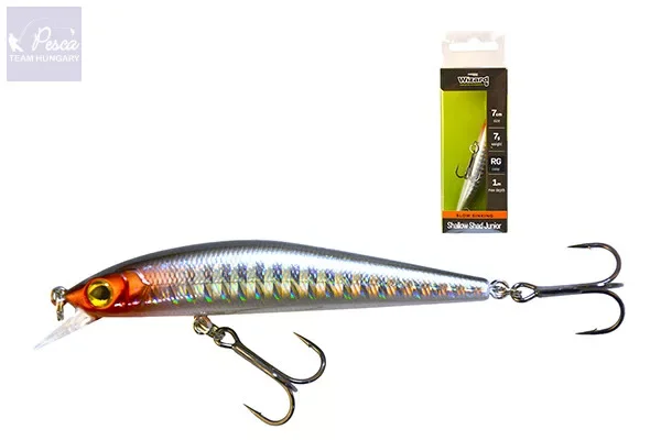 WIZARD SHALLOW SHAD JUNIOR SLOW SINKING WOBBLER 7GR RG Kedvezményes ár