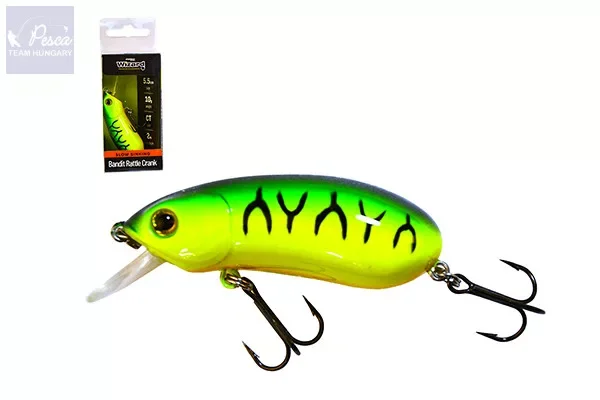 WIZARD BANDIT RATTLE CRANK SLOW-SINKING WOBBLER 5,5cm CT Szuper ajánlat