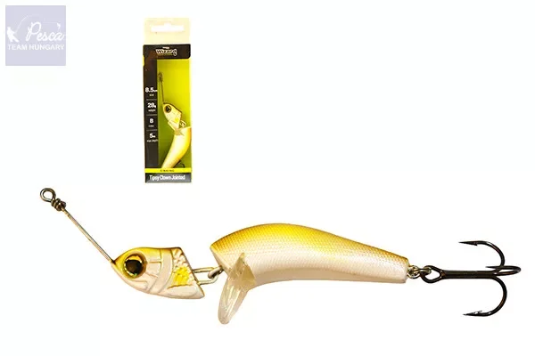 Nézd meg most WIZARD TIPSY CLOWN JOINTED SINKING WOBBLER 8,5cm B