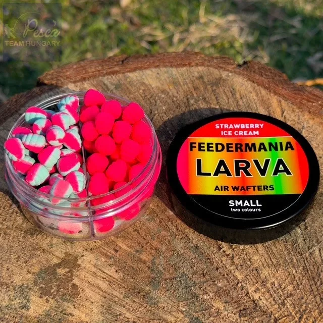 Utolsó esély Feedermánia Larva Air Wafters Two Tone S Strawberry Ice Cream 20gr