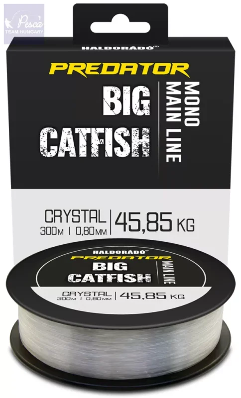 Haldorádó Predator Catfish Line Mono Crystal 0,80mm 45,85 kg Árcsökkenés