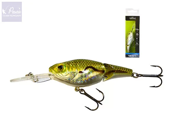 Bestseller WIZARD RATTLE TWIN PRO FLOATING WOBBLER 7,5cm SG