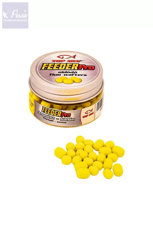 TOP MIX Feeder PRO Oldódó Fluo Wafters - Ananász, Banán 25gr Vedd meg online