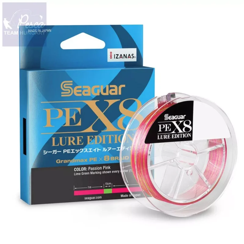 Biztonságos fizetés Seaguar PE X8 Lure Edition fonott zsinór 150m