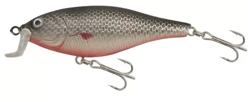 Kamasaki Wobbler Flat Shad Ezüst Hát, Piros Has Kedvezmény