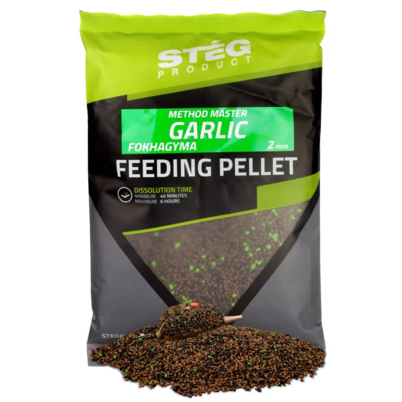 Stég Feeding Pellet 2mm Garlic 800gr Utolsó esély