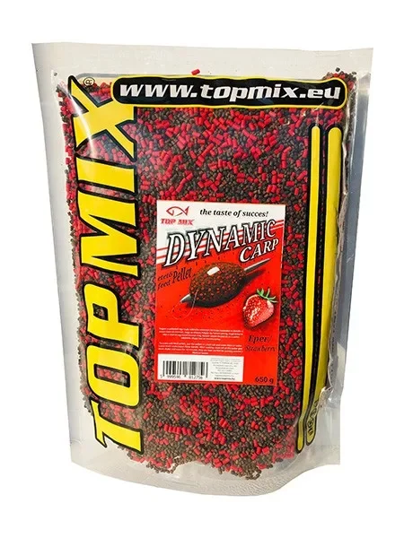Kedvezmény Top Mix Dynamic Carp Etető Pellet Eper 800gr