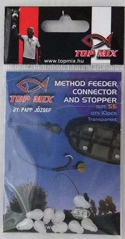 Árcsökkenés Top Mix Method Feeder Gyorskapocs Fluo Clear SS