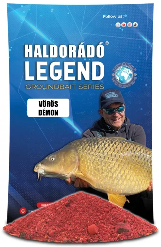 Haldorádó LEGEND Groundbait - Vörös Démon 800gr Akció