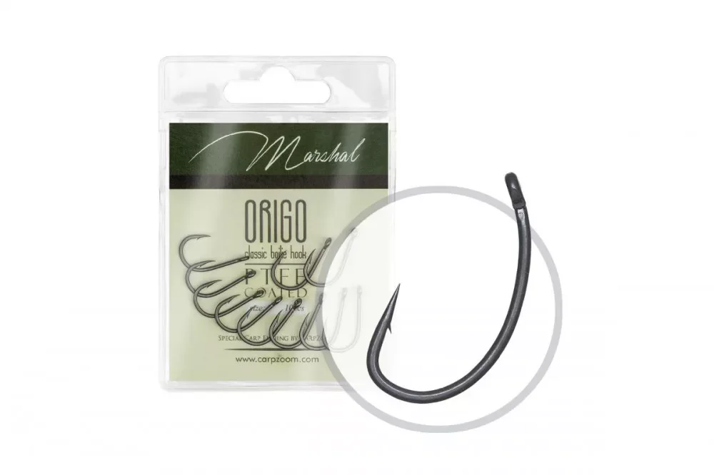 Akciós ár Carp Zoom Marshal Curve Shank T Horog