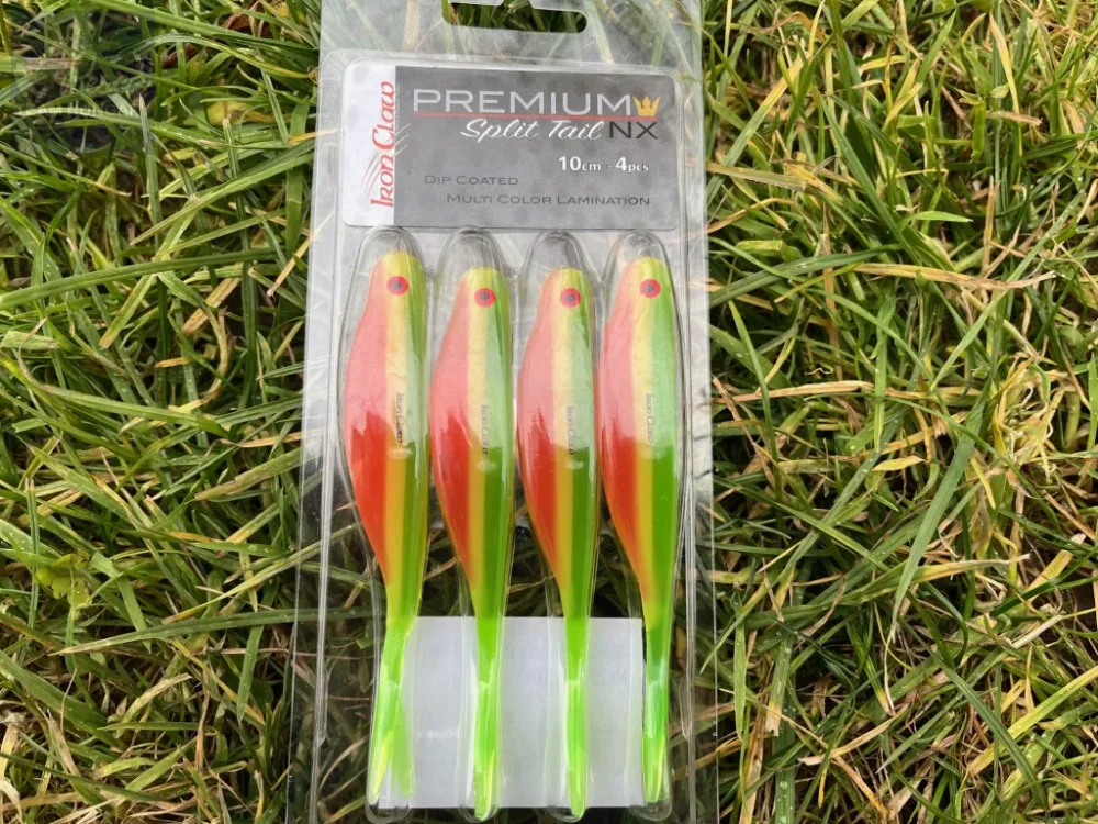 IRON CLAW Premium Split Tail NX 10cm FT 4db/csomag Szezonális akció