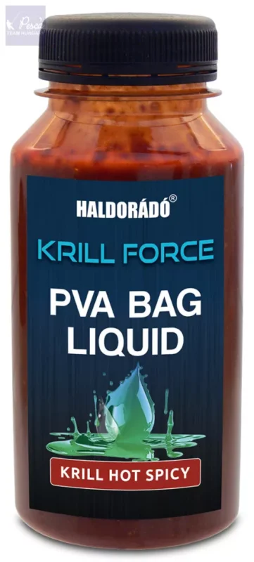 Bestseller Haldorádó KRILL FORCE PVA Bag Liquid - Krill Hot Spicy 180ml