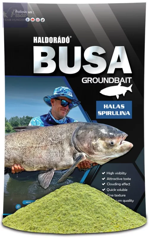 Legjobb ár HALDORÁDÓ Busa etetőanyag - Halas Spirulina 1kg
