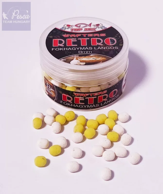 TOP MIX Retro wafters 8mm - Fokhagymás lángos 25gr Szezonális akció