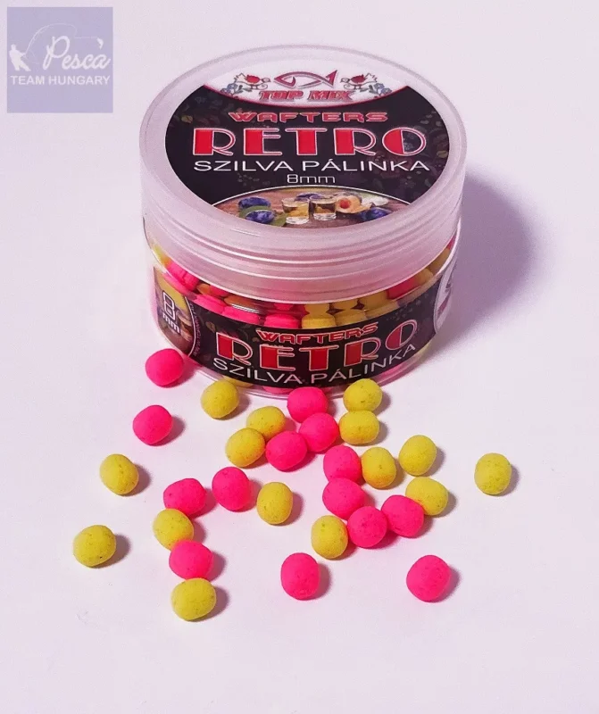 TOP MIX Retro wafters 8mm - Szilva pálinka 25gr Különleges ajánlat