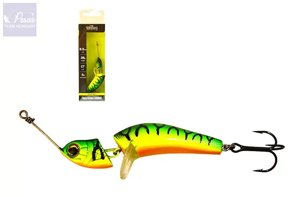 WIZARD TIPSY CLOWN JOINTED SINKING WOBBLER 8,5cm CT Bestseller