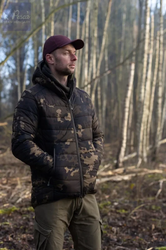 Legkelendőbb Korda Thermolite Puffer Jacket Dark Kamo