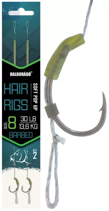 Haldorádó Soft Pop Up Hair Rigs horogelőke 2db/csomag Kiárusítás