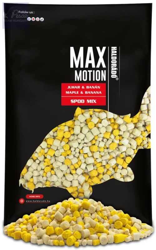 Népszerű Haldorádó MAX MOTION Spod Mix - Juhar & Banán 750gr
