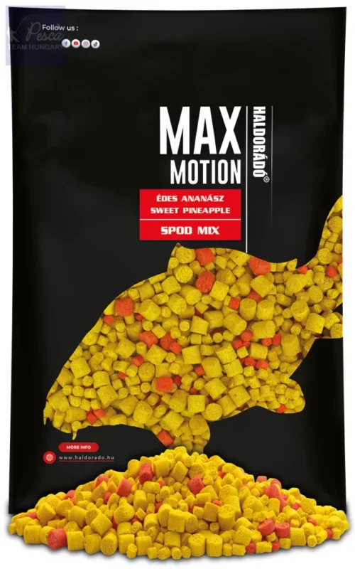 Szezonális akció Haldorádó MAX MOTION Spod Mix - Édes Ananász 750gr
