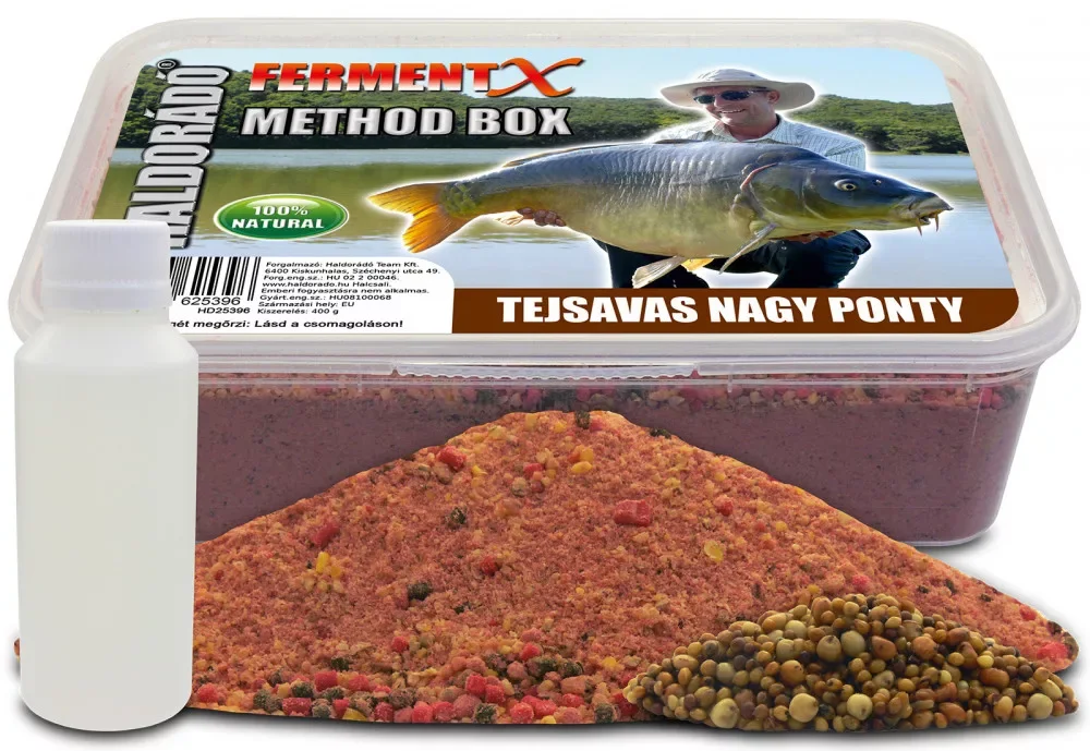 Árengedmény Haldorádó FermentX Method Box - Tejsavas Nagy Ponty 400gr