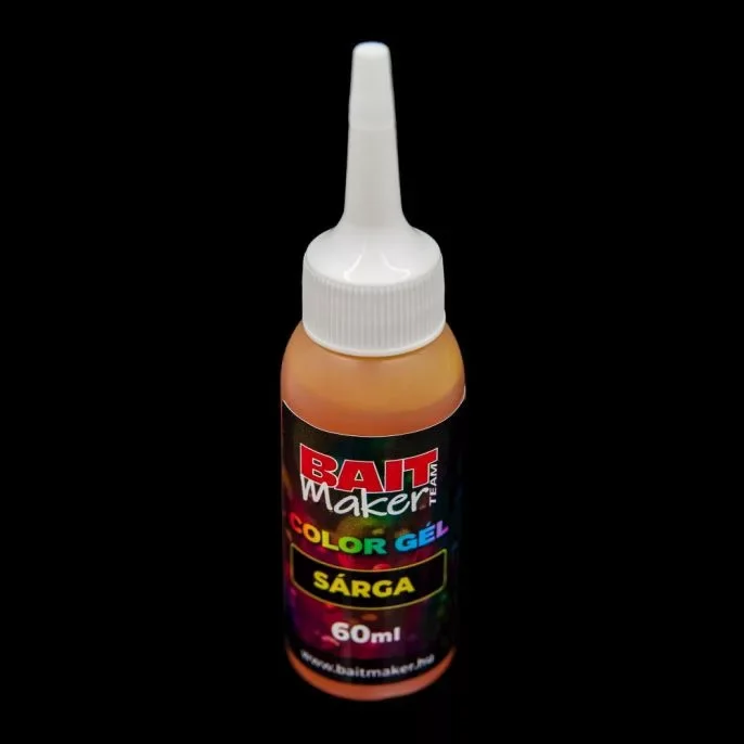 Bait Maker Color Gél Sárga 60ml Prémium