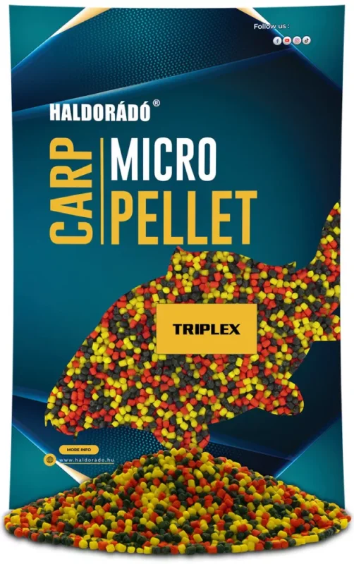 HALDORÁDÓ Carp Micro Pellet - TripleX 600gr Outlet