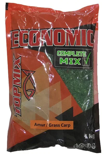 TOP MIX ECONOMIC COMPLETE-MIX Amur Kész Etetőanyag1kg Legkelendőbb
