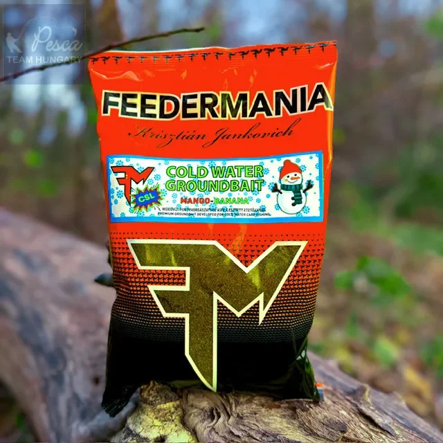 Feedermánia etetőanyag - GROUNDBAIT COLD WATER MANGO-BANANA CSL 800gr Újdonság