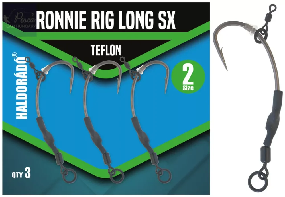 Népszerű Haldorádó Ronnie Rig Long SX horog 3db/csomag