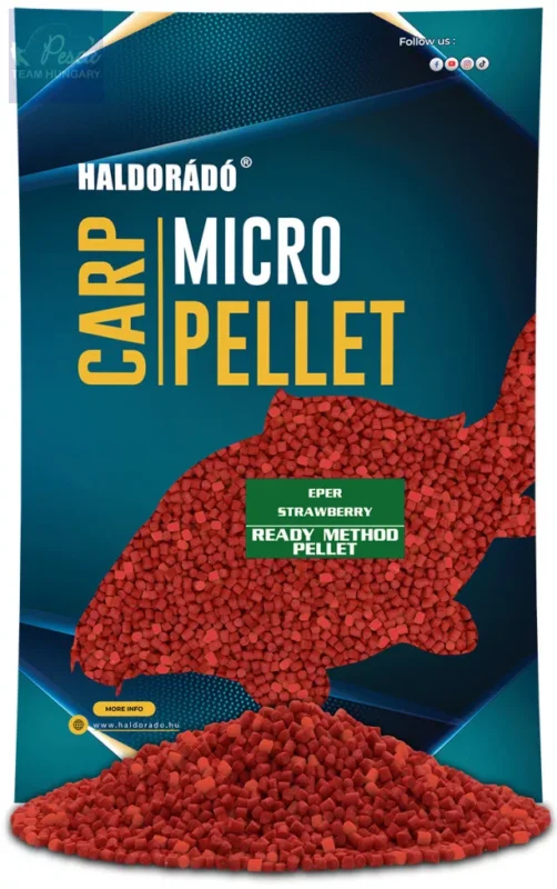 Haldorádó Ready Method Pellet - Eper 600gr Újdonság