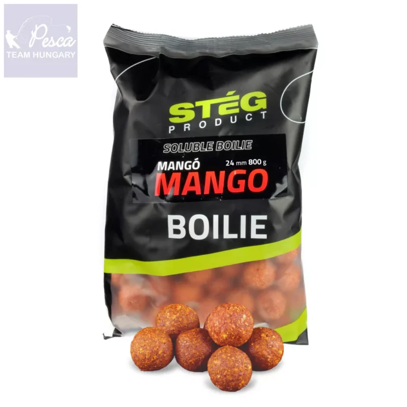 Stég Soluble Boilie 24mm 800g Mango Kihagyhatatlan ajánlat