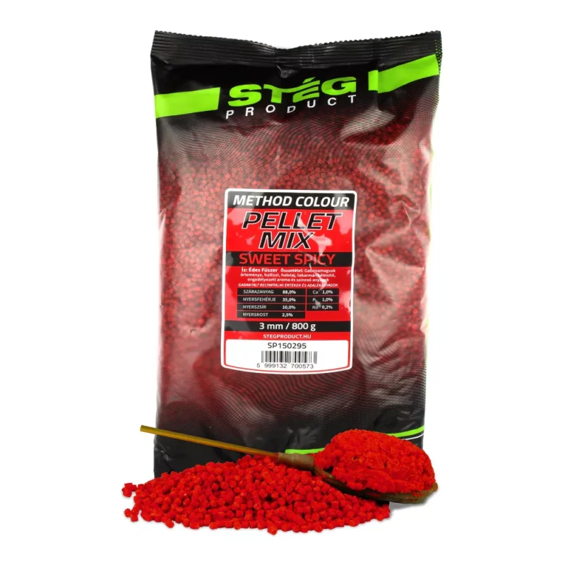 Utolsó esély STÉG PELLET MIX 800GR 3MM SWEET SPICY
