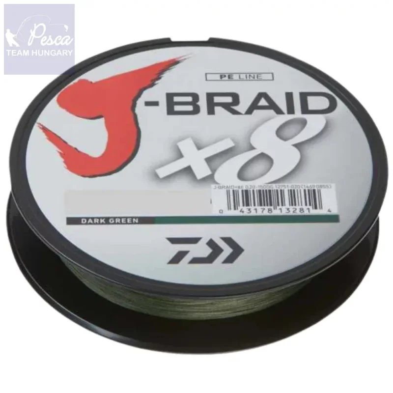 Daiwa J-Braid X8 Green Fonott Zsinór 300m Kedvezmény