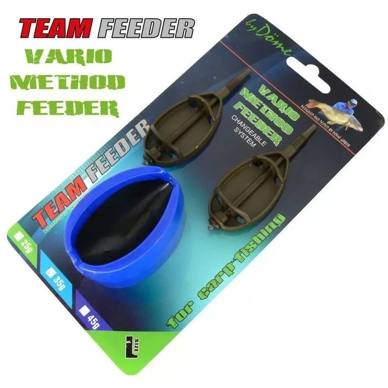 By Döme Team Feeder Vario Method Feeder 2+1 Szett Prémium