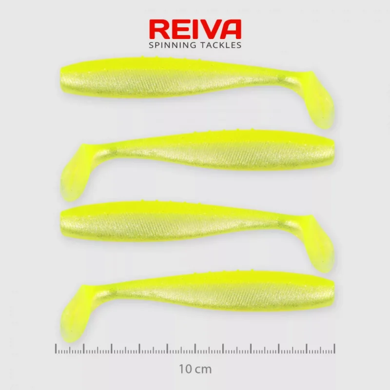 Exkluzív ajánlat REIVA Flat Minnow Shad 10cm 4 db/csomag