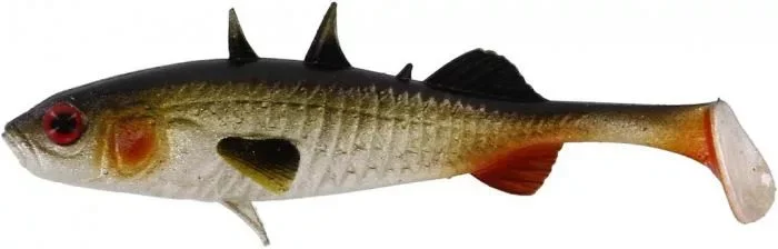 Szuper akció Westin Stanley The Stickleback Shadtail Gumihal 7,5cm 4g Lively Roach