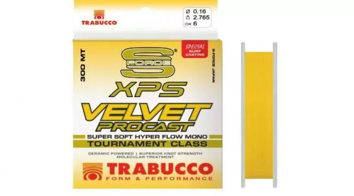 Trabucco S-Force XPS Velvet Pro Cast Monofil Zsinór 600m 0,30mm Gyors kiszállítás