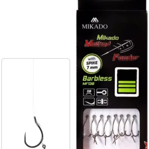 Akció Mikado Method Feeder FC Szakállnélküli Csalitüskés Rig No. 8-as Horog