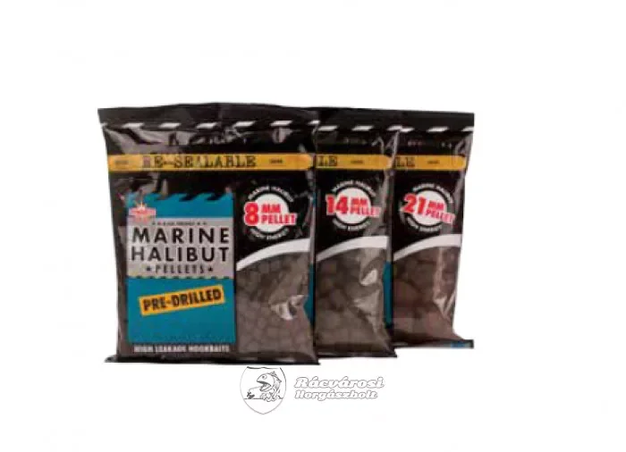 Kihagyhatatlan ajánlat Dynamite Baits Marine Halibut Fúrt Pellet 350g 21mm (SMDY095)