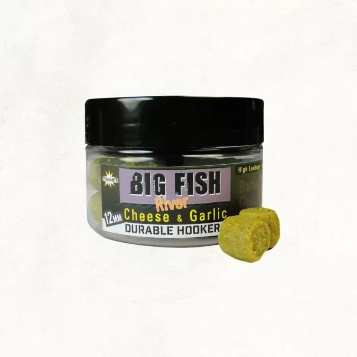 Vásárlói kedvenc Dynamite Baits Big Fish River Cheese&Garlic Durables Horogcsali 12mm (DY1361)
