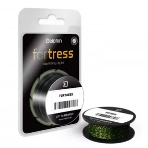 Olcsóbb Delphin Fortress Fonott Horogelőke Zsinór Sárga-Zöld 20m 25lb