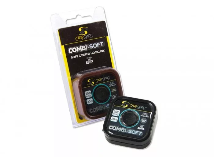 Carp Spirit Combi Soft Coated Bevonatos Előke Zsinór 20m 25lb Brown Szuper akció
