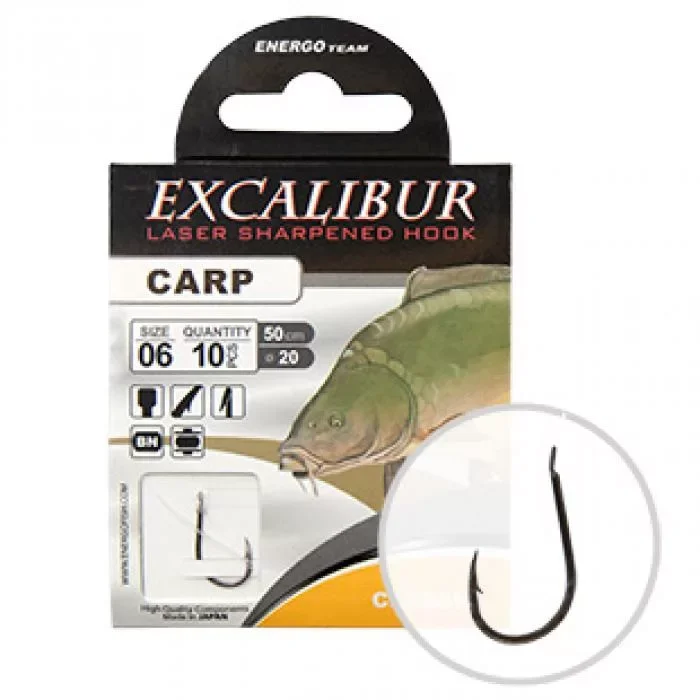 Energo Team Excalibur Classic BN Előkötött Horog 10 Olcsóbb