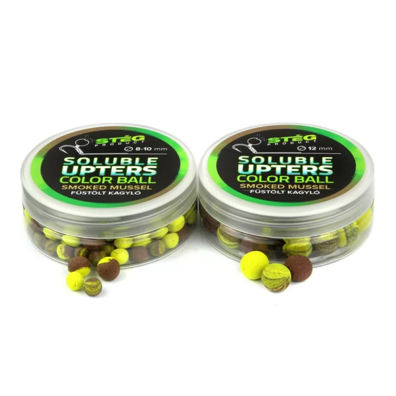 Stég product wafters soluble upters color ball 8-10mm 30g smoked mussel Kihagyhatatlan ajánlat